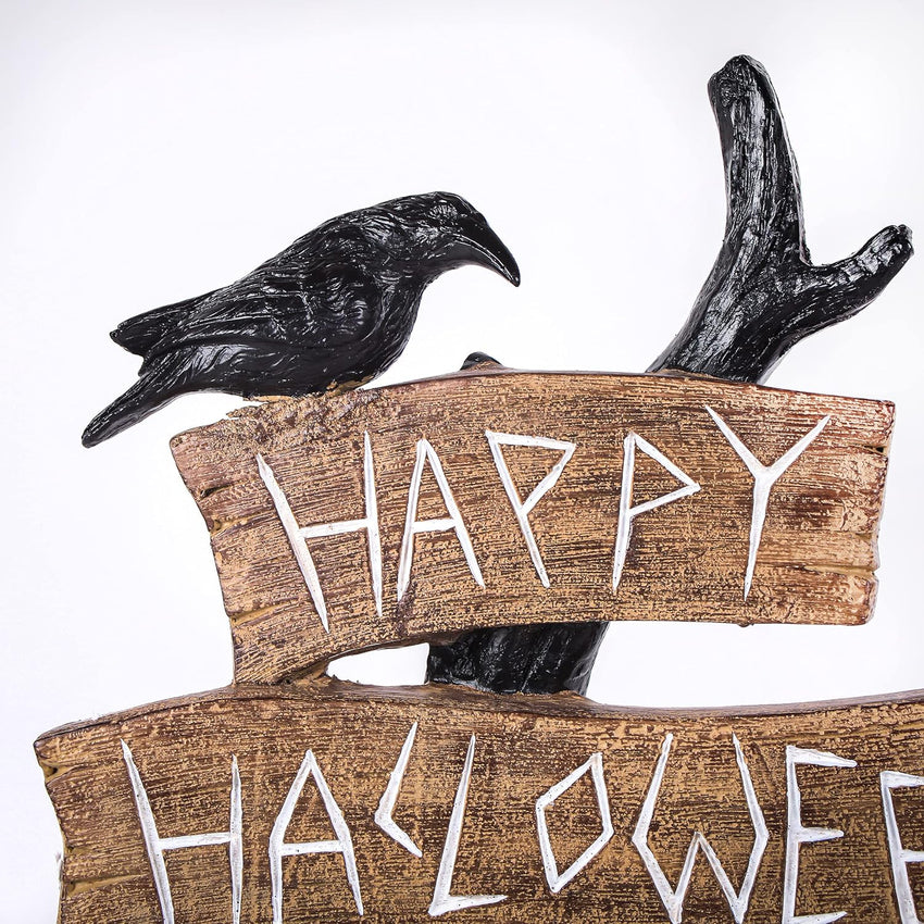 Desktop Decoration. Black. Happy Halloween Tree 32 inches