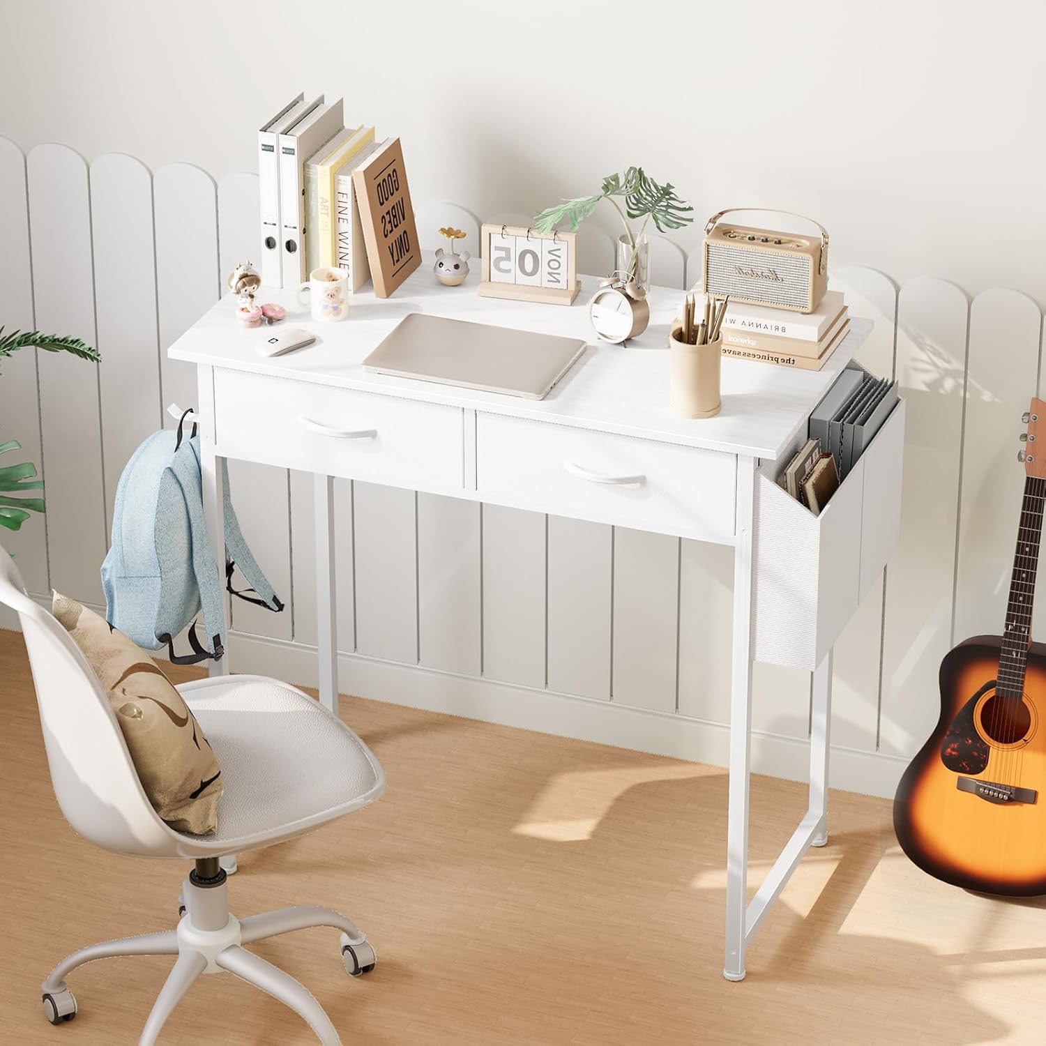 Home Office Computer Desk with Drawers
