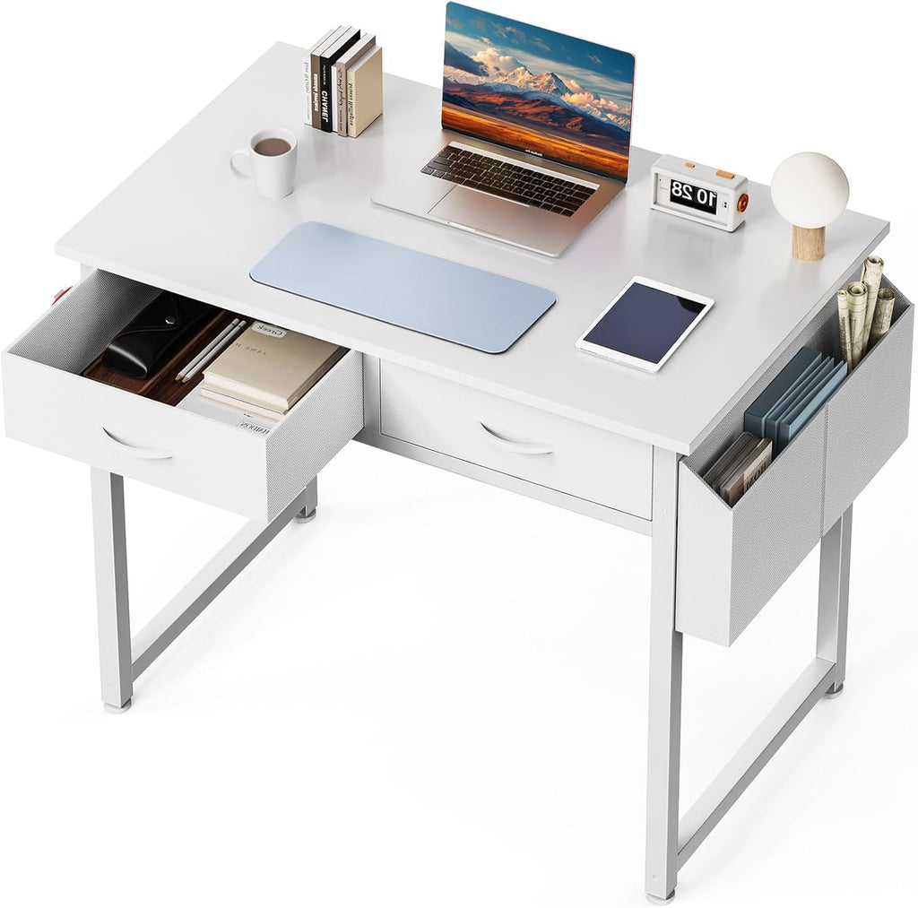 Home Office Computer Desk with Drawers