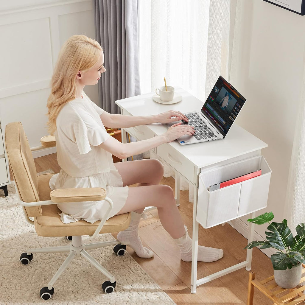 Home Office Computer Desk with Drawers