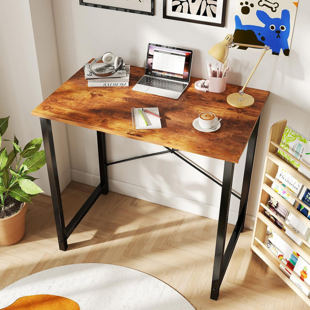 Compact Home Office Computer Desk – Minimalist Style Writing/Gaming/Work Desk