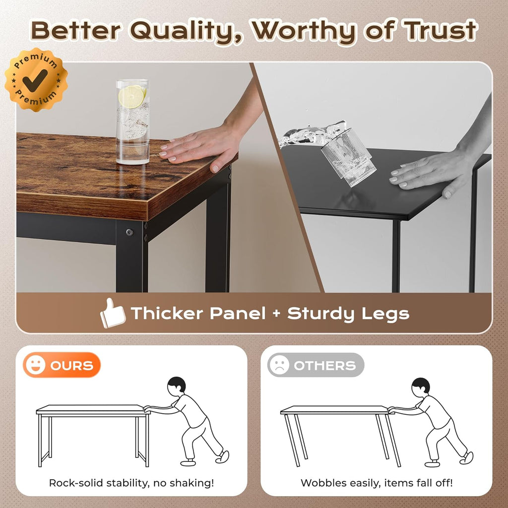 55 x 24-inch Desk (with Power Outlets and USB-C Port)
